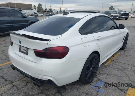 2015 BMW 435I Gran Coupe из США, поврежденный, VIN WBA4B1C55FD955562